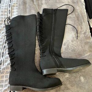 Torrid - Stretch Corset Back Knee Boot